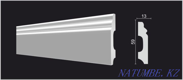 Плинтуса 10см из дюрополимера Алматы - изображение 5