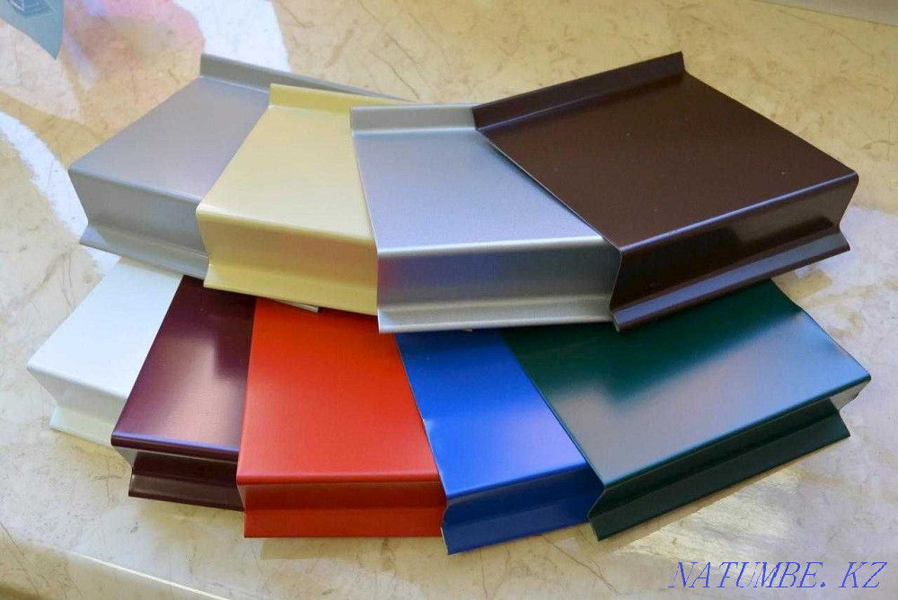 Доборные элементы на кровлю, металлочерепица, гибкая черепица, откосы Караганда - изображение 4