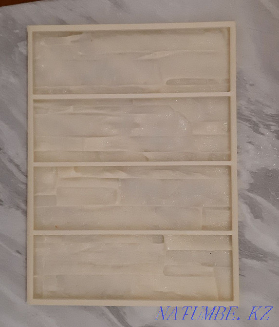 Сәндік кірпішке арналған силикон және полиуретанды қалыптар  Алматы - изображение 4