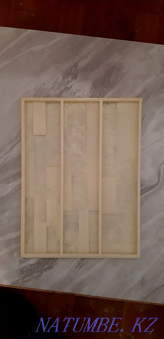 Сәндік кірпішке арналған силикон және полиуретанды қалыптар  Алматы - изображение 6