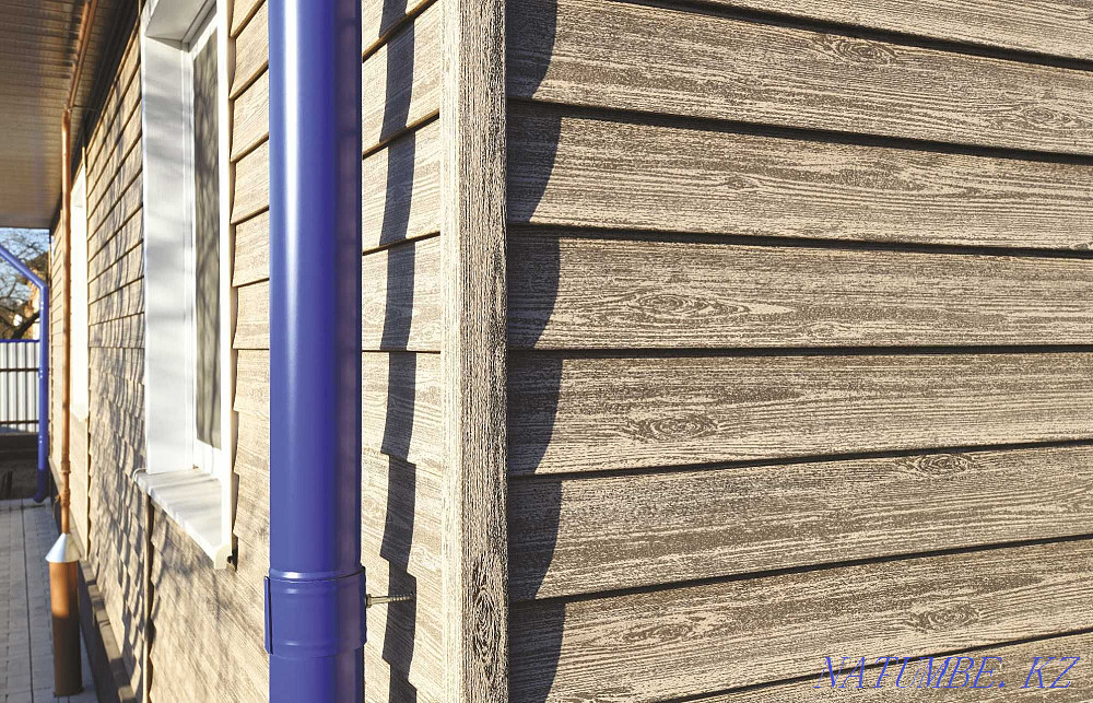 Siding, facade panel under Timber, Stone, Brick, Spruce, Cedar Karagandy - photo 4
