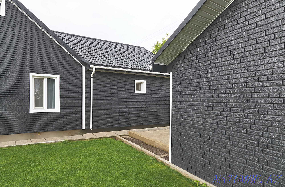 Siding, facade panel under Timber, Stone, Brick, Spruce, Cedar Karagandy - photo 6