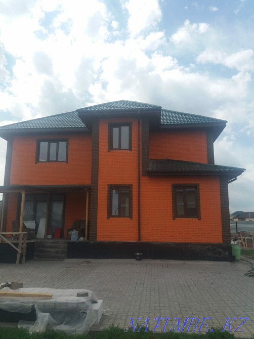 Кірпіш астындағы қасбеттік панель  Астана - изображение 2