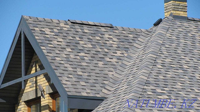 Bitumen / shingles, soft roofing, shingle shingles Almaty - photo 3