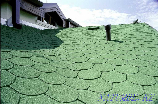 Bitumen / shingles, soft roofing, shingle shingles Almaty - photo 6