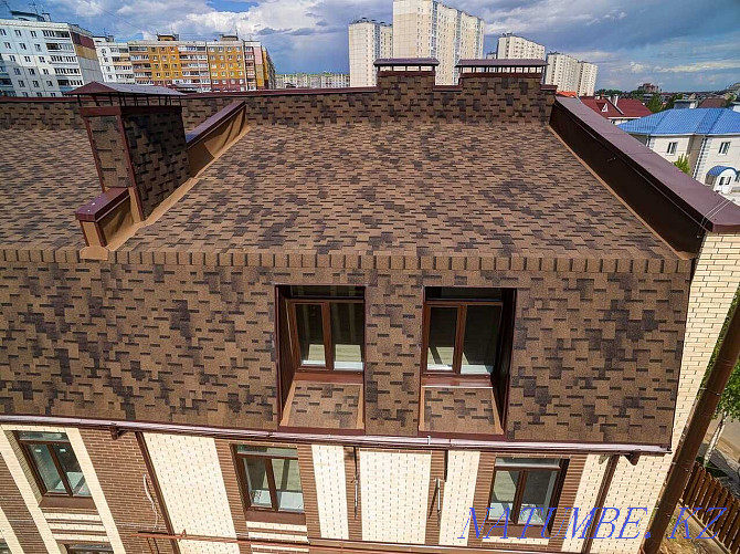 Bitumen / shingles, soft roofing, shingle shingles Almaty - photo 5