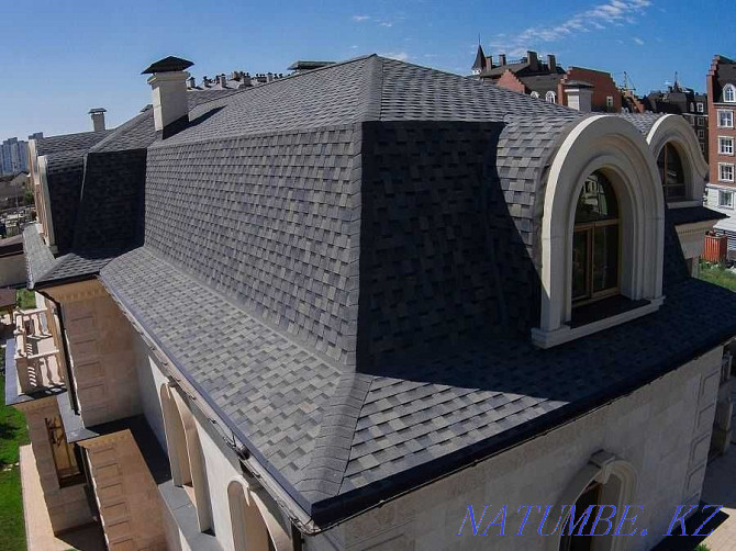 Bitumen / shingles, soft roofing, shingle shingles Almaty - photo 1