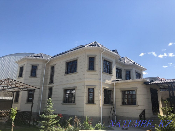 Liquid travertine. Action 4000 tg/m2 with work (travertine, scaffolding, work) Shymkent - photo 7