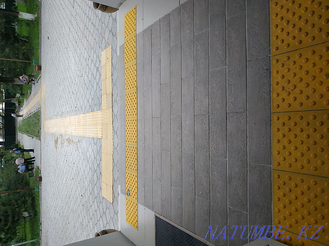 Tactile tiles Rubber, TPU from the manufacturer Almaty - photo 3