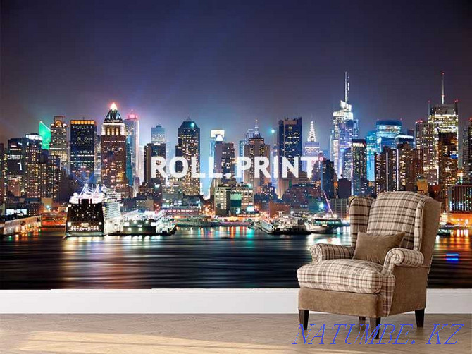 Wall-paper with a photo printing, originality to your house!!! Almaty - photo 4