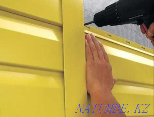 Сайдинг металлический корабельная доска панель фасадная Актобе - изображение 2