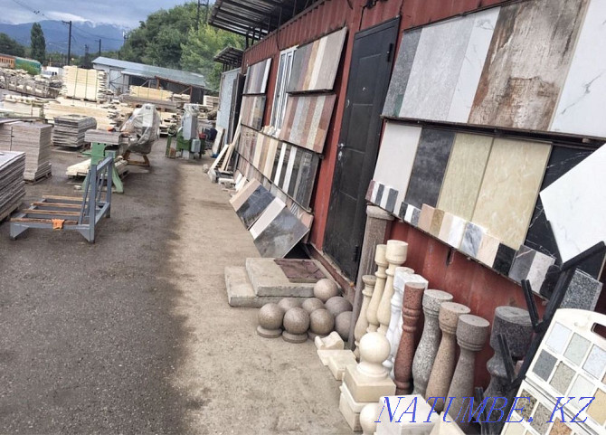 Granite, Travertine, Marble Paving stones, Balusters Almaty - photo 1