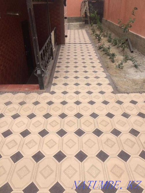 FREE paving stone metering, paving slabs stone tray curb Shymkent - photo 2