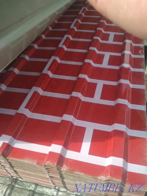 Siding metal siding tiles profiled sheet slopes Pavlodar - photo 6