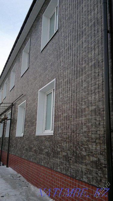 Siding metal siding tiles profiled sheet slopes Pavlodar - photo 1