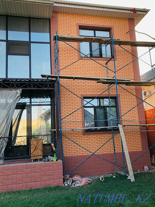 Бетонные панели ( плитки ) фасадные, облицовочный для фасада и фундам Конаев - изображение 5