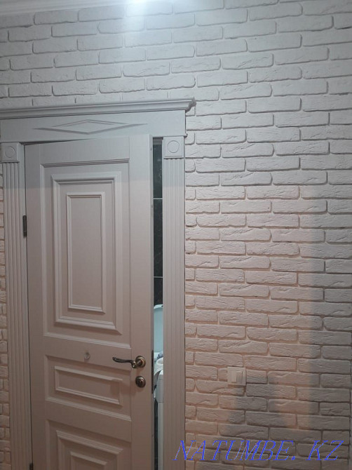 Decorative stone "Old brick" STOCK! 1500 TE?GE per sq.m white Astana - photo 5