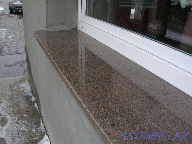 Granite window sills, manufacturing, natural stone Almaty - photo 2