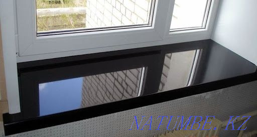Window sills made of artificial stone (imitation granite, marble) Almaty - photo 3