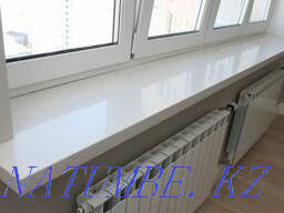 Window sills made of artificial stone (imitation granite, marble) Almaty - photo 2