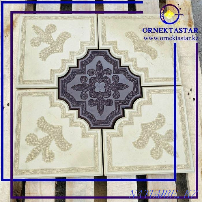 Paving slabs pavers decorative stone borders Shymkent - photo 2