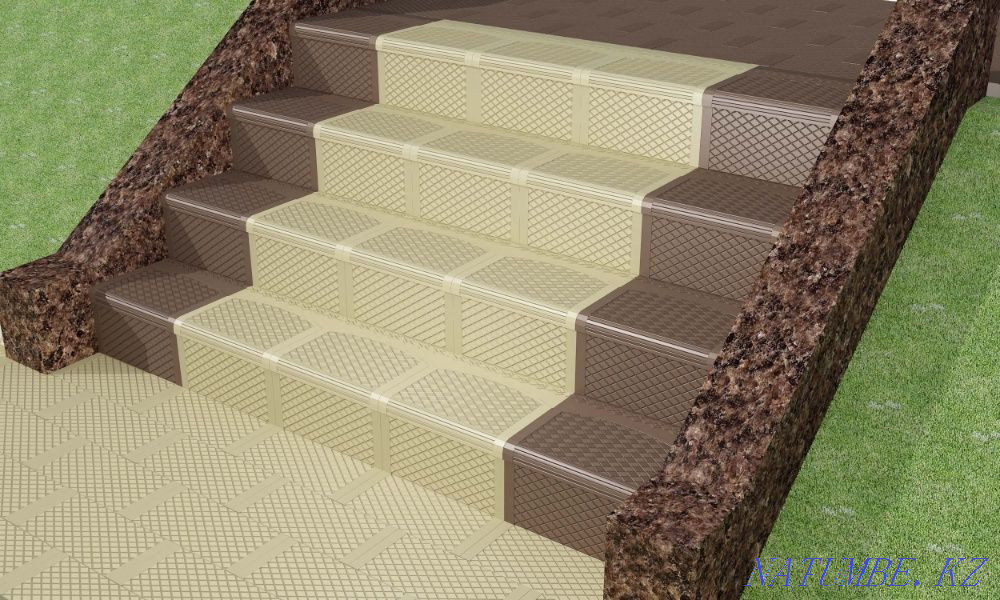 Paving slabs pavers decorative stone borders Shymkent - photo 6