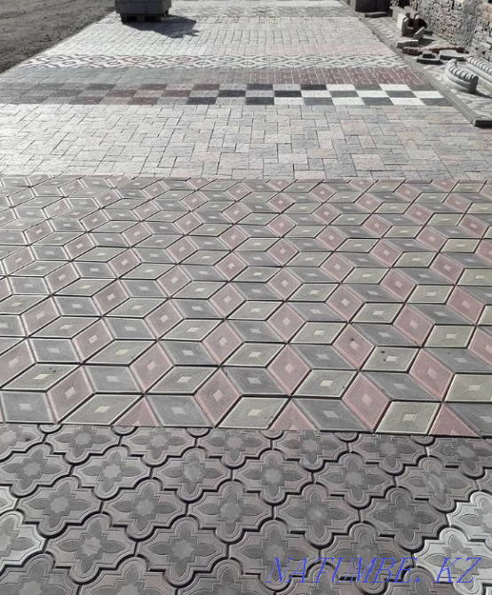 Sidewalk tile. Pavlodar - photo 3
