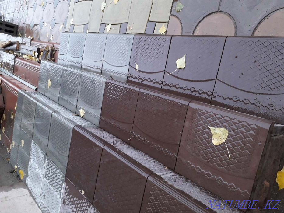 Sidewalk tile. Pavlodar - photo 6