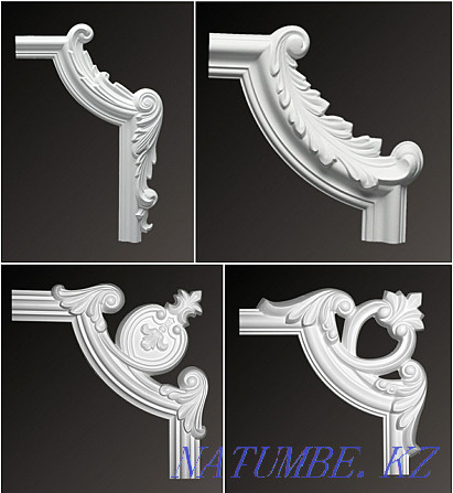 Moldings, Cornices, 3D plaster panels Shymkent - photo 4