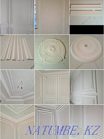 Moldings, Cornices, 3D plaster panels Shymkent - photo 3