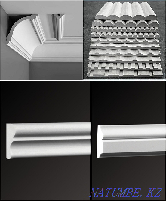 Moldings, Cornices, 3D plaster panels Shymkent - photo 8