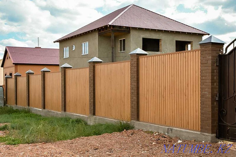 Polymer profiled sheet, painted on the roof, facade, metal tile Karagandy - photo 7