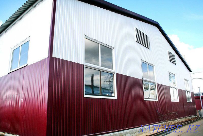 Polymer profiled sheet, painted on the roof, facade, metal tile Karagandy - photo 2