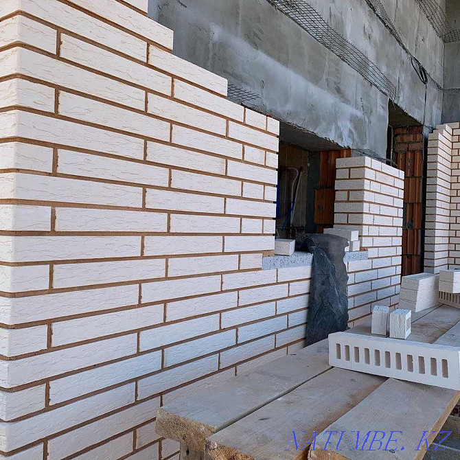 Facing brick of all sizes, transom, Bavarian masonry Karagandy - photo 8