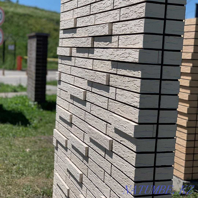 Facing brick of all sizes, transom, Bavarian masonry Karagandy - photo 4