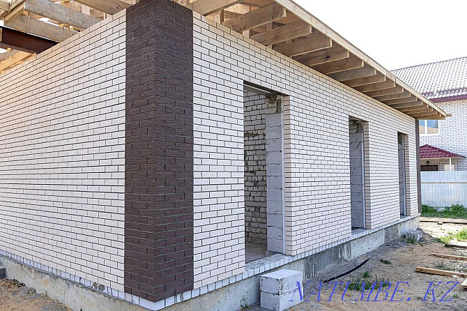 Facing brick of all sizes, transom, Bavarian masonry Karagandy - photo 6
