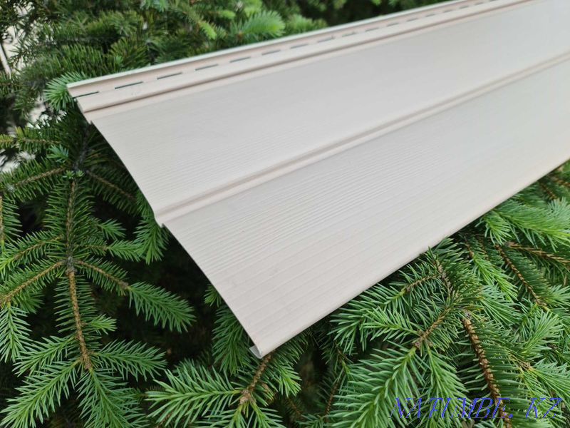 Vinyl siding Block House, metal siding, cladding panels, OSB Karagandy - photo 2