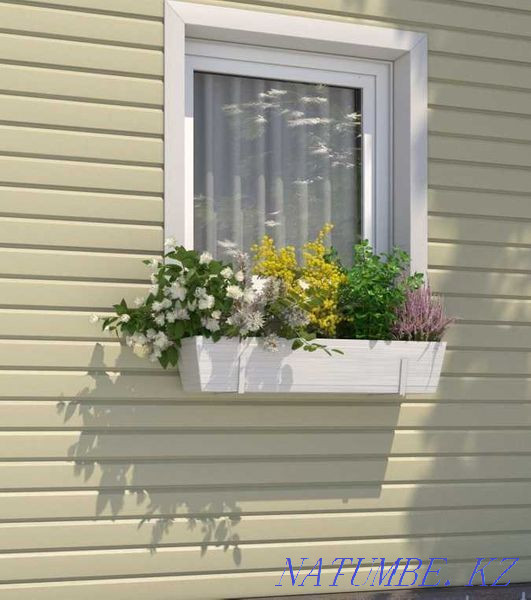 Vinyl siding Block House, metal siding, cladding panels, OSB Karagandy - photo 8