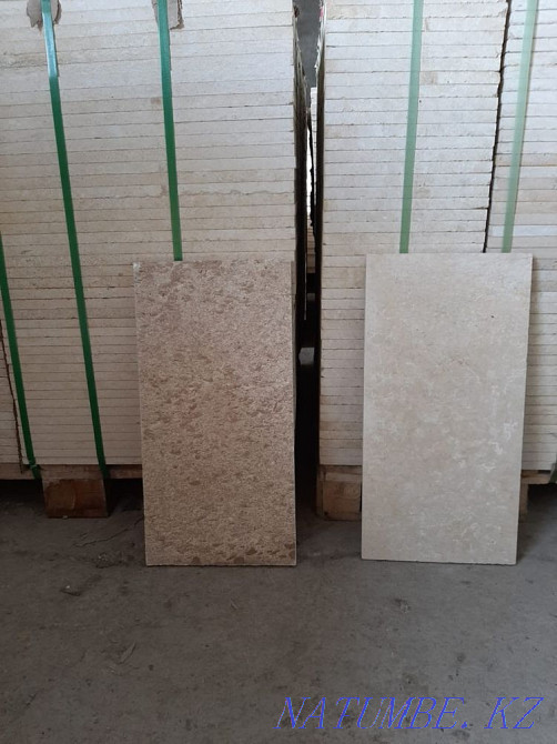 Travertrn 1-2 layer, limestone, granite, marble, stone, tiles, facade Astana - photo 1