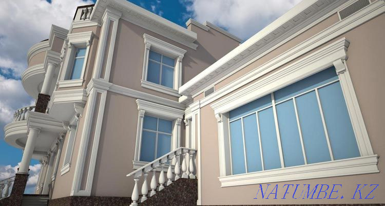 FOAM DECOR, decorative facade, construction window TRAVERTINE Shymkent - photo 8