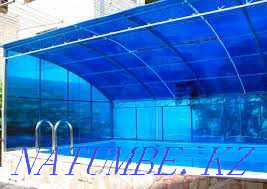 cellular polycarbonate for swimming pools, greenhouses, sheds Russia, Belarus Almaty - photo 7