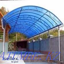 cellular polycarbonate for swimming pools, greenhouses, sheds Russia, Belarus Almaty - photo 1