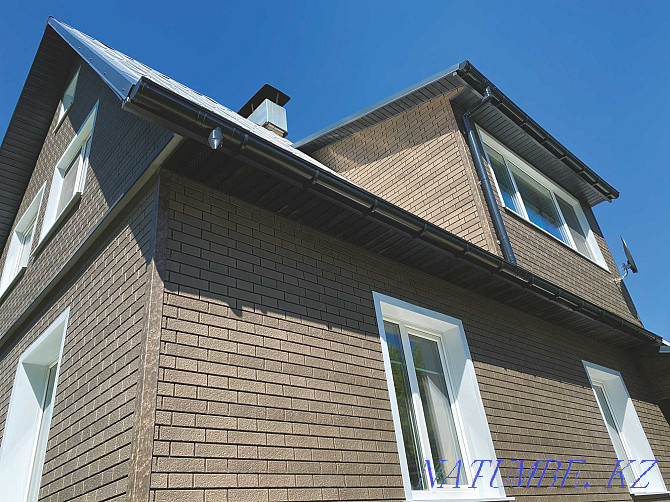 Siding Clinker S Lock, house cladding, additional elements, OSB Karagandy - photo 7