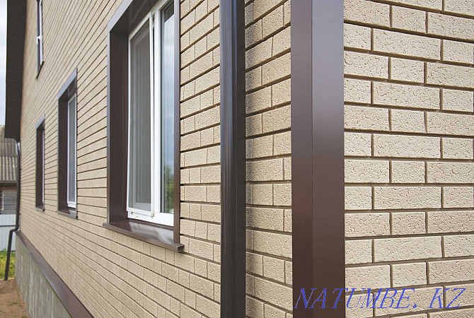 Siding Clinker S Lock, house cladding, additional elements, OSB Karagandy - photo 3