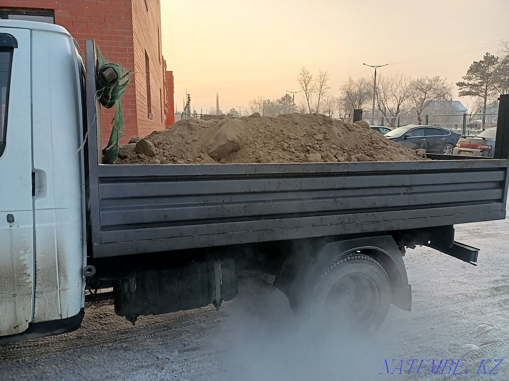 Продам песок речной, Мичуринский, Глина, Щебень Павлодар - изображение 1