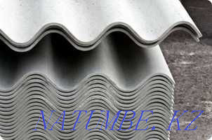 Шифер 8-волновой обычный и крашенный Кокшетау - изображение 1