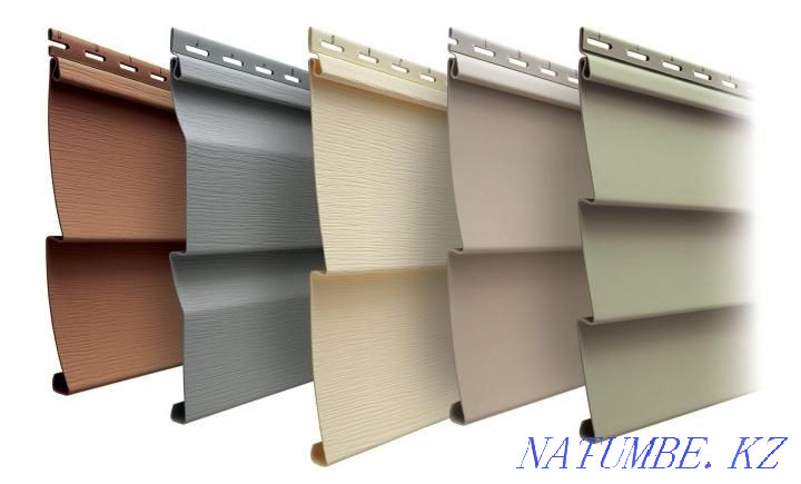 Сидинг винил пластик  Алматы - изображение 1
