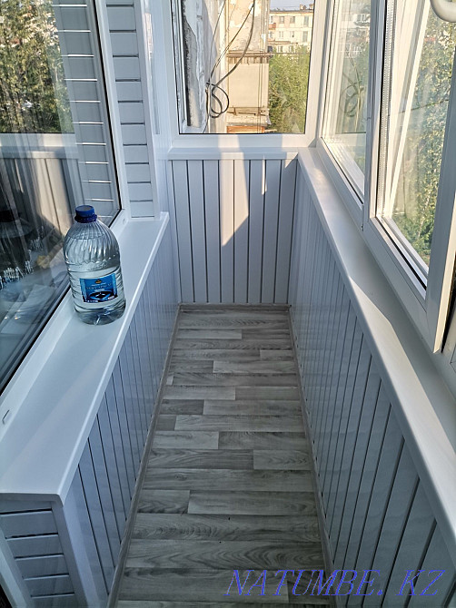 Общивка лоджий балконов Костанай - изображение 6