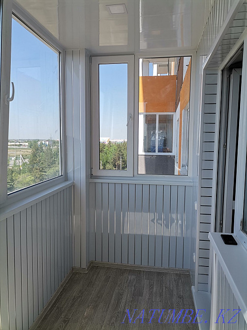 Общивка лоджий балконов Костанай - изображение 7