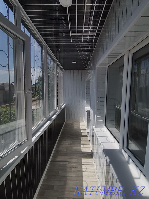 Общивка лоджий балконов Костанай - изображение 1